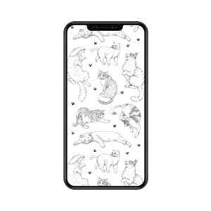 illustration of cats